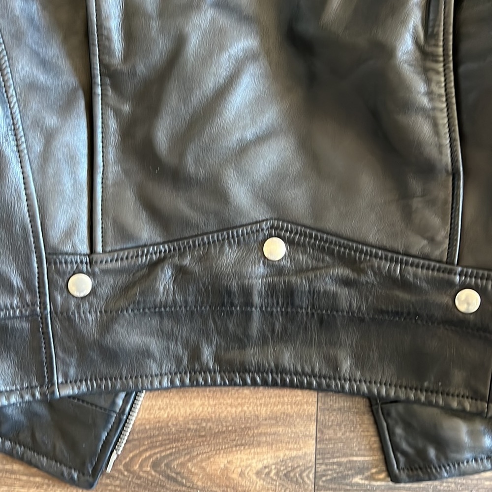 Saint Laurent Leather Jacket - Picture 14 of 16